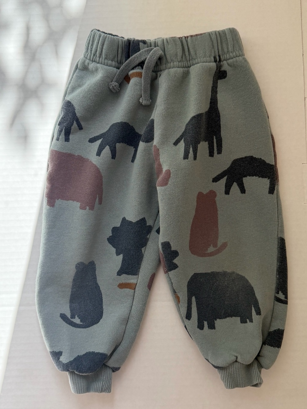 Zara Kids Animal Print Sweatpants Joggers 3-4Y Fits 2-3Y